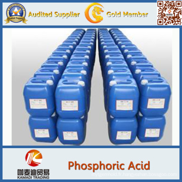 No CAS 7664-38-2 Acide phosphorique liquide de qualité industrielle 85%